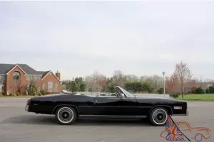 1976 Cadillac ElDorado Convertible!  leather seats 425 Series" Turbo Hydra-Matic