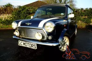 2001 Classic Rover Mini Cooper Classic in Tahiti Blue