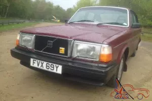 1982 Volvo 240 DL 31000 miles from new taxed and tested (movie car)