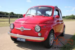 1969 Classic Fiat 500 595 Abarth Tribute - 5 speed, disc brakes, upgraded engine