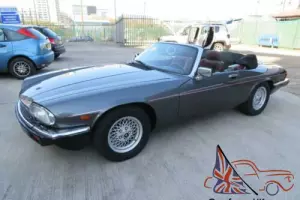 LHD JAGUAR 5.3L V12 CABRIO AUTO 1 OWNER FSH LOW MILES JUST 41K IMMACULATE