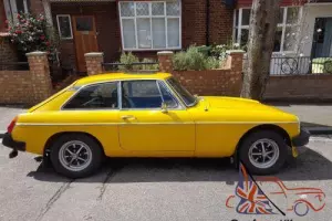 MGB GT, 1982. X Reg. 1800cc – overdrive MOT May 2017