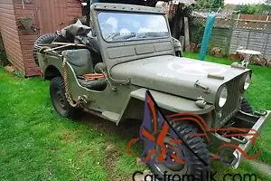 willys jeep ex swiss army 1949