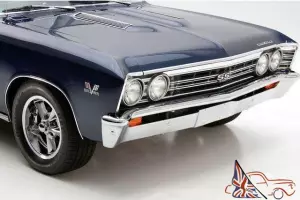 MIDNIGHT BLUE METALLIC 1967 CHEVELLE PRO TOUR LOADED WITH 396 WITH 435 HP AND