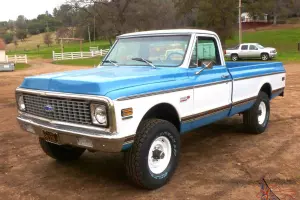 Cheyenne Super 4x4 Chevrolet Pickup Truck 1971 Classic