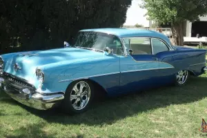 1955 Oldsmobile 98 2 Door Hardtop Kustom Hotrod Streetrod Custom Ratrod Photo