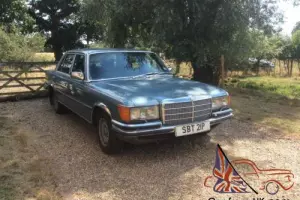 1979 mercedes 450sel 4.5 , 77k miles , mot october , private plate , fsh