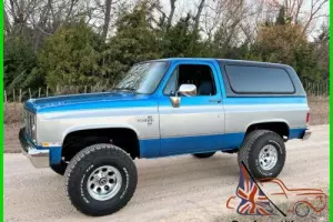 1988 Chevrolet Blazer Custom Deluxe, 4-Speed Manual, 4WD, Restored