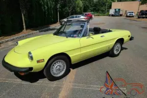 1977 Alfa Romeo SPIDER VELOCE