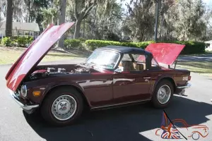 1973 Triumph TR6 with Factory Overdrive and Hardtop!