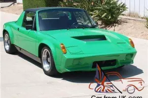 1973 Porsche 914 Conversion LT 350 V8 rotisserie restoration