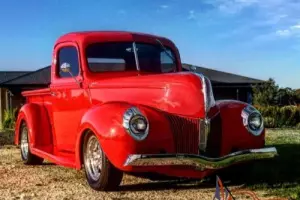 1941 FORD PICKUP 350 SBC 700R 9&#034; MUSTANG II IFS FRONT DISC BRAKES HOTROD Photo