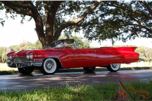 1960 Cadillac Convertible Factory Air 76K Original Miles Series 62 Show Quality