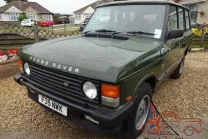 1988 RANGE ROVER CLASSIC 3.5 EFI AUTO. Early 'Pre change over' model.