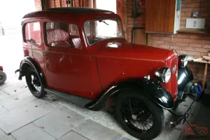  AUSTIN RUBY 1936 RED/BLACK 