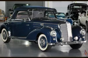 1955 MERCEDES BENZ 220A COUPE CONVERTIBLE EXTREMELY RARE RESTORED NUT AND BOLT