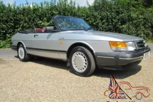 SAAB 900 TURBO 16 CONVERTIBLE 1987 29,000 MILES - FULL HISTORY