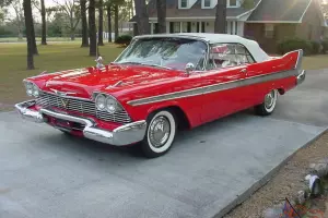 1958 Plymouth Belvedere Convertible 350 golden commando dual quad!!