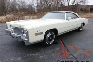 Cadillac : Eldorado Convertible