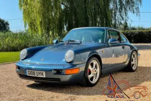 Porsche 964 C2 Manual Coupe, HPI Clear, Baltic Blue