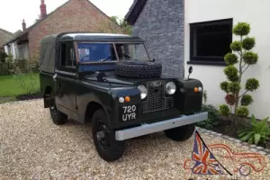 1961 series 2 LAND ROVER 88" GREEN truck cab/pickup,Diesel,tax exempt,classic