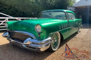1955 Buick Century mild custom.