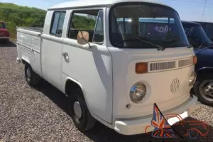 1973 VOLKSWAGEN T2 DOUBLE CAB PICKUP BAY WINDOW RHD
