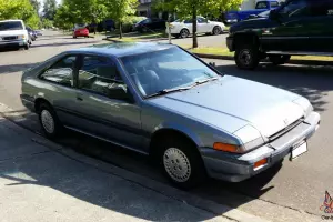 Honda Accord, 1986, blue/blue, 2 dr. hatchback, clean