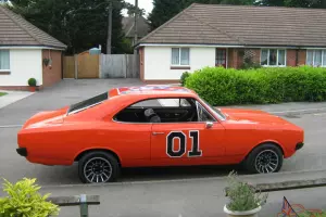  RARE 1968 OPEL COMMODORE COUPE GENERAL LEE DUKES OF HAZZARD NOT DODGE CHARGER 
