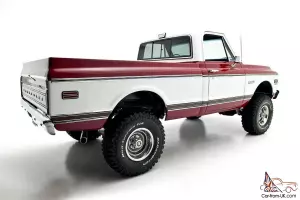 1972 Chevrolet Cheyenne C-10, show truck, restored, short box, red
