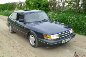  1991 SAAB CLASSIC 900 S AERO TURBO BLUE 