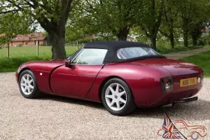  1992 TVR GRIFFITH 400, RIOJA RED, MAGNOLIA LEATHER 41000 MILES FSH 