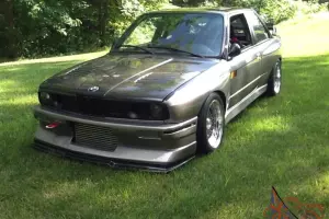 BMW E30 M3 tribute race show drift DE car. Turbo SEMA display car. Gorgeous.