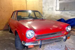 1969 Fiat 124 Sport Coupe 1.4L Rare Buano Design AC Coupe, good complete project