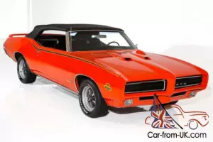 1969 Pontiac GTO Hidden Headlights 4-speed PHS