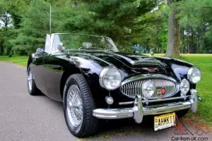 An unrestored original big Healey in Great Condition.
