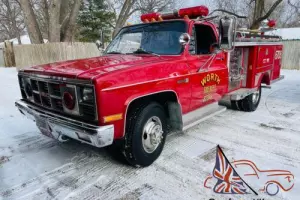 1981 GMC Sierra 3500 Fire truck - SEE VIDEO