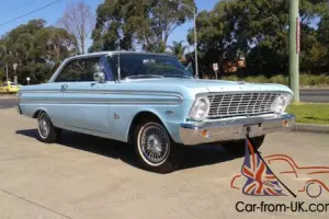 FORD FALCON FUTURA COUPE,1964 260 V8,AUTO,POWER STEERING,DISC BRAKES,XM,XP BUYER