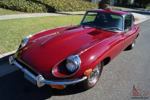 Jaguar : E-Type XKE 4.2L 4 SPD 6 CYL MATCHING #'S 2+2 COUPE