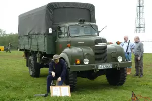 1956 COMMER Q4, AUXILIARY FIRE SERVICE, 4x4 CARGO TRUCK. NOT MILITARY.