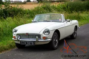 MG B Roadster - Lovely Pull Handle Car - 57k Original Miles