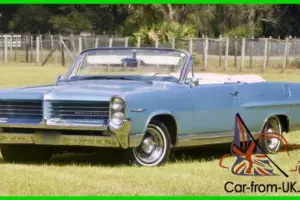 1964 Pontiac Bonneville Convertible / 389 V8 / Automatic / Fully Restored