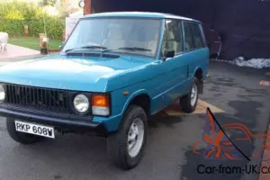 RKP 608W Classic 2 Door Range Rover 1981