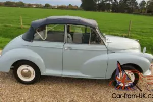 1966 Morris MINOR 1000 CONVERTIBLE  Convertible Petrol Manual