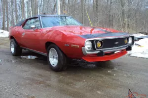 74 AMX JAVELIN 360 AUTO PS PB PIERRE CARDIN INTERIOR