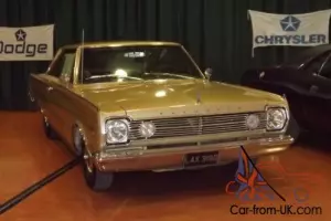 1966 PLYMOUTH SATELLITE in ORIGINAL CONDITION high option car
