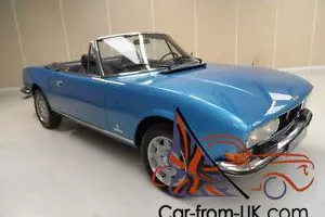 1975 PEUGEOT 504 CABRIOLET LHD V6 2.6 4 SPD MANUAL STUNNING FULLY RESTORED CAR
