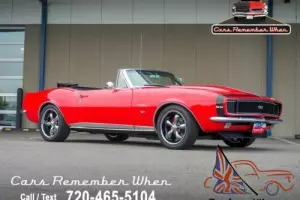 1967 Chevrolet Camaro LS V8 | Automatic | Convertible | 4-Wheel Disc Br