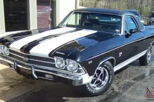 1969 Chevrolet El Camino SS 396 Factory Air & Windows - Drives Great!!