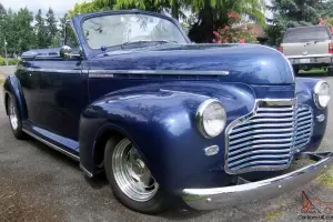 1941 CHEVROLET SPECIAL DELUXE CONVERTIBLE WITHOVER 30K IN MODIFICATIONS UPGRADES